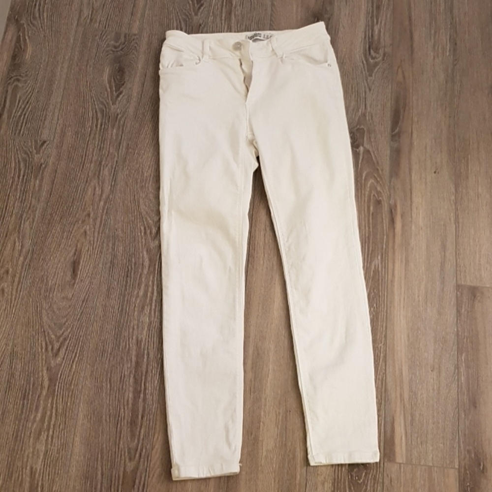 Zara White Jeans